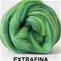 lana extrafina -MULTICOLOR VERDE-50g