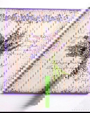 magnet frigider lavanda 36343