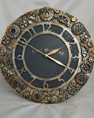 Ceas perete Steampunk