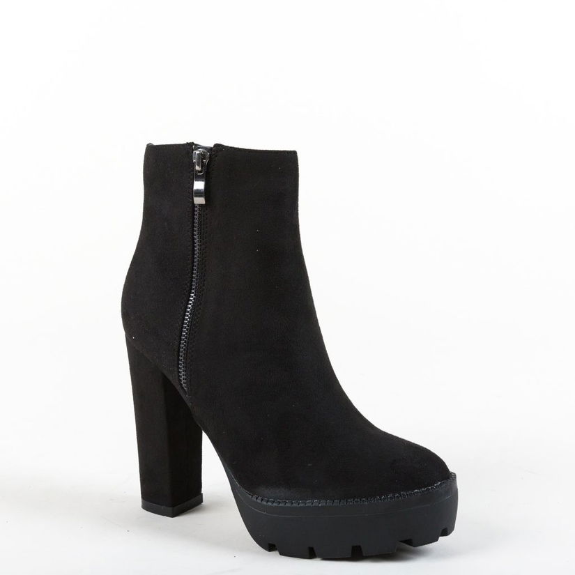 Botine Laing Negre