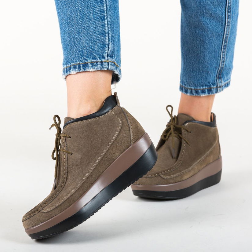 Pantofi Casual Lennon Khaki