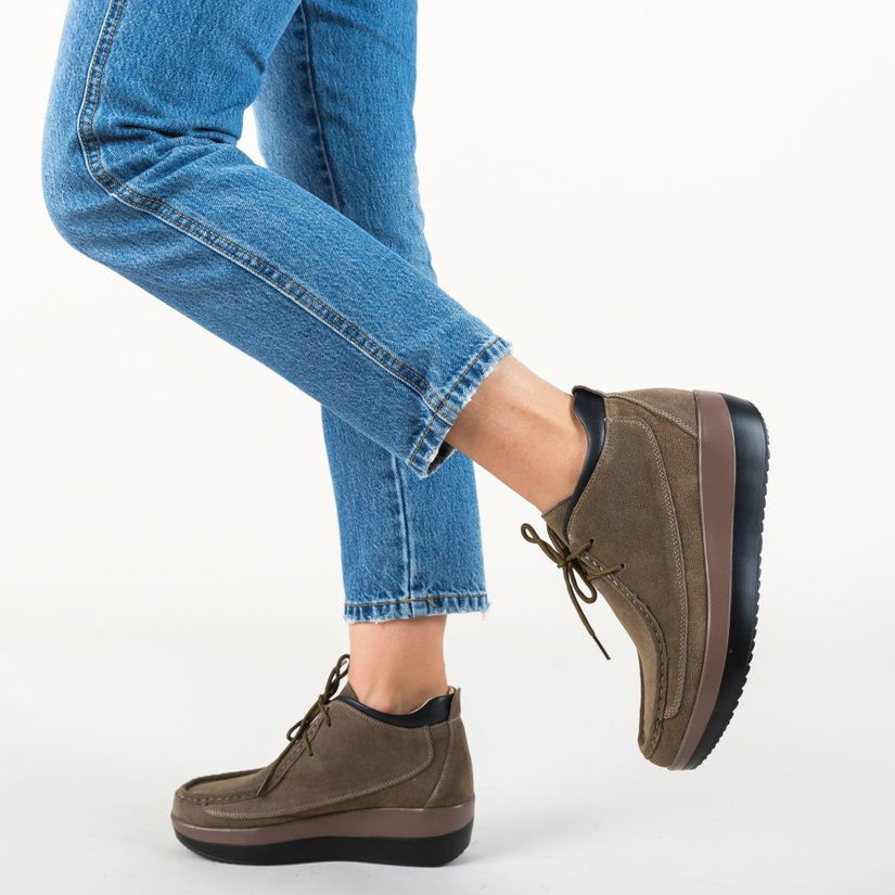 Pantofi Casual Lennon Khaki