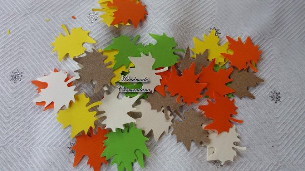 Confetti frunze de toamna