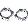 Link metalic, argintiu antichizat, 16x14 mm