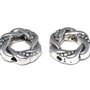 Link metalic, argintiu antichizat, 11 mm