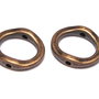 Link metalic, cupru, 15x13 mm