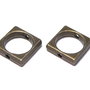 Link metalic, bronz, 11x11 mm