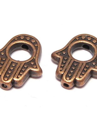 Link metalic, cupru, 15x13 mm