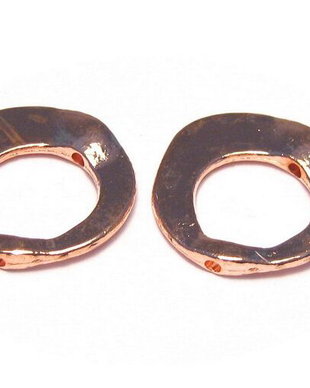 Link metalic, cupru, 20.5 mm