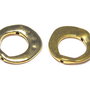 Link metalic, auriu antichizat, 20.5 mm