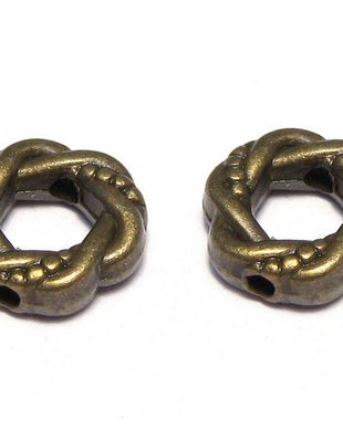 Link metalic, bronz, 11 mm