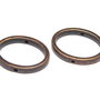 Link metalic, cupru, 19x14.5 mm
