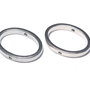 Link metalic, platina, 19x14.5 mm