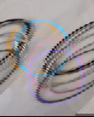 Set 6 brațari metalice