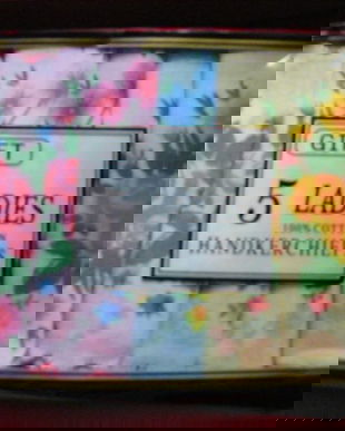 Nou-Set 5 batiste cu flori