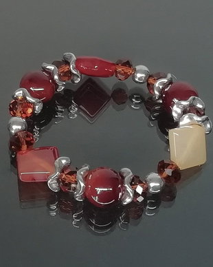 Bratara agat, murano