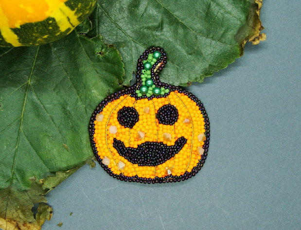 Brosa dovleac, Brosa de Halloween