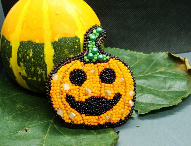 Brosa dovleac, Brosa de Halloween