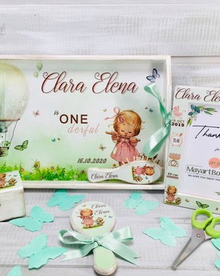 Set turta - Fetita visatoare