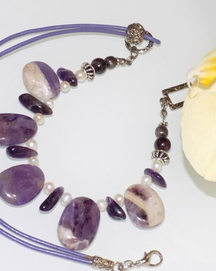 Colier"Amethyst "-vandut
