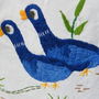 Fata de masa broderie manuala