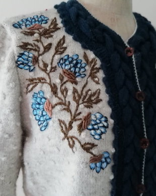 Jacheta Ivy natur navy