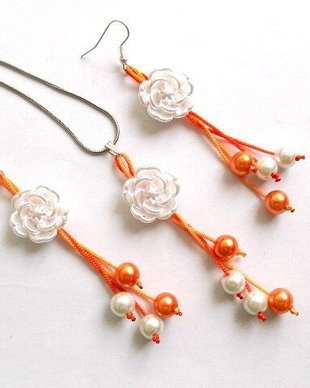 set trandafiri albi 37729