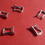 Agatatoare brioleta / pandant din argint .925 rodiat aprox 3.5x7.5x10 mm