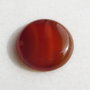 Cabochon rotund din agata carneol aprox 25x6 mm
