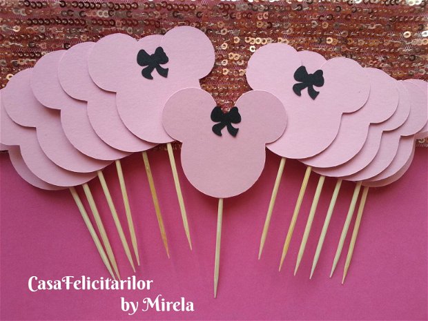 Toppers tort un an - Minnie mouse