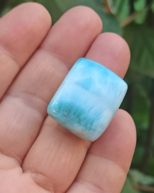 Inel din Argint 925  si larimar