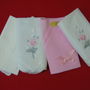 Nou-set 4 batiste broderie+simpla