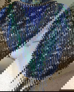 SENZATIONAL COLIER VINTAGE DIN MARGELE,DECORATIV ,UNICAT