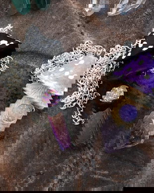 Colier Ciupercuta cu Cristal