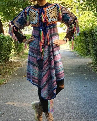 Cardigan pentru o zi de toamnă cu soare