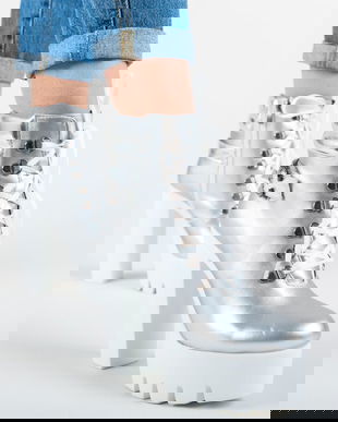 Botine Nesserka Argintii