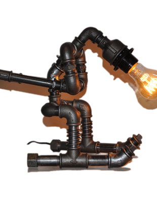 lampa schior steampunkdesigncj, lampa steampunk, corp de iluminat