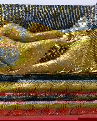 Tablou Art Deco din lemn masiv