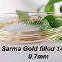 Sarma gold filled 0.7mm (0.5)
