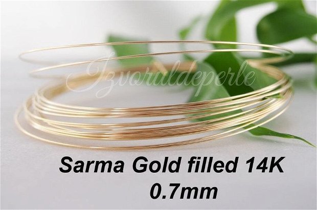 Sarma gold filled 0.7mm (0.5)