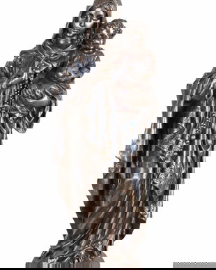 Statueta cu Fecioara Maria din rasini polimerice