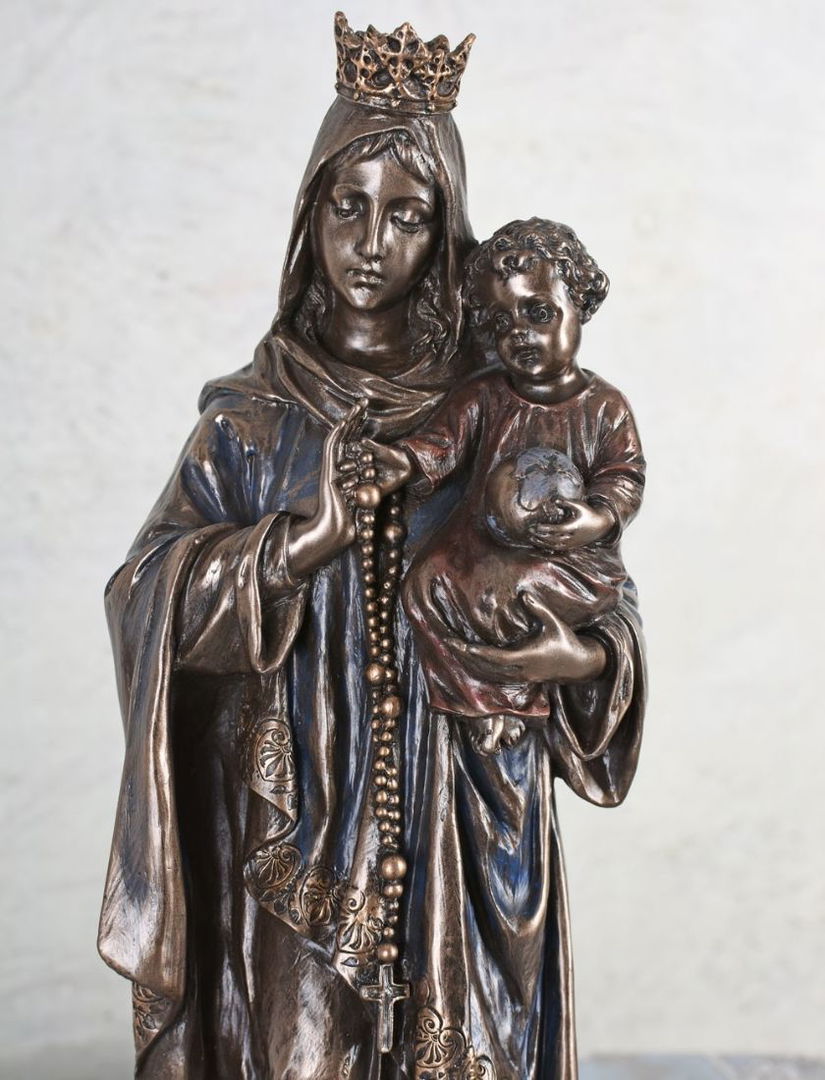 Statueta cu Fecioara Maria din rasini polimerice