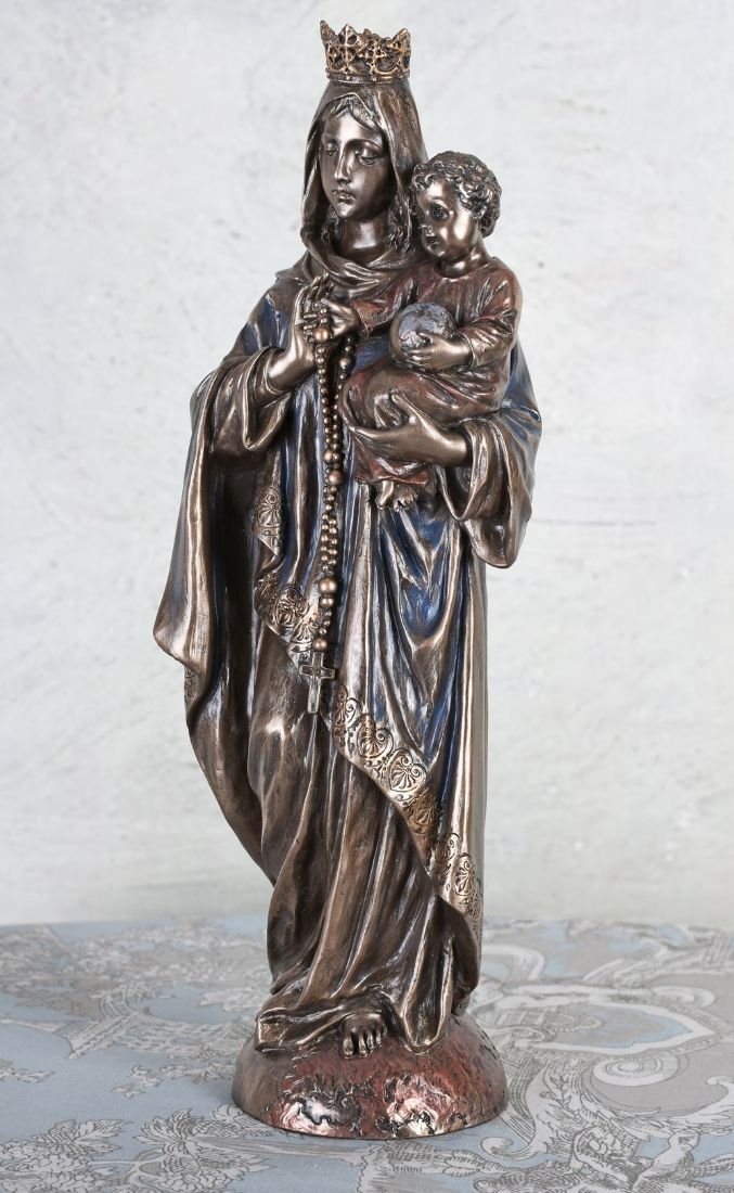Statueta cu Fecioara Maria din rasini polimerice