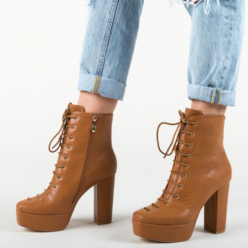 Botine Mindy Camel