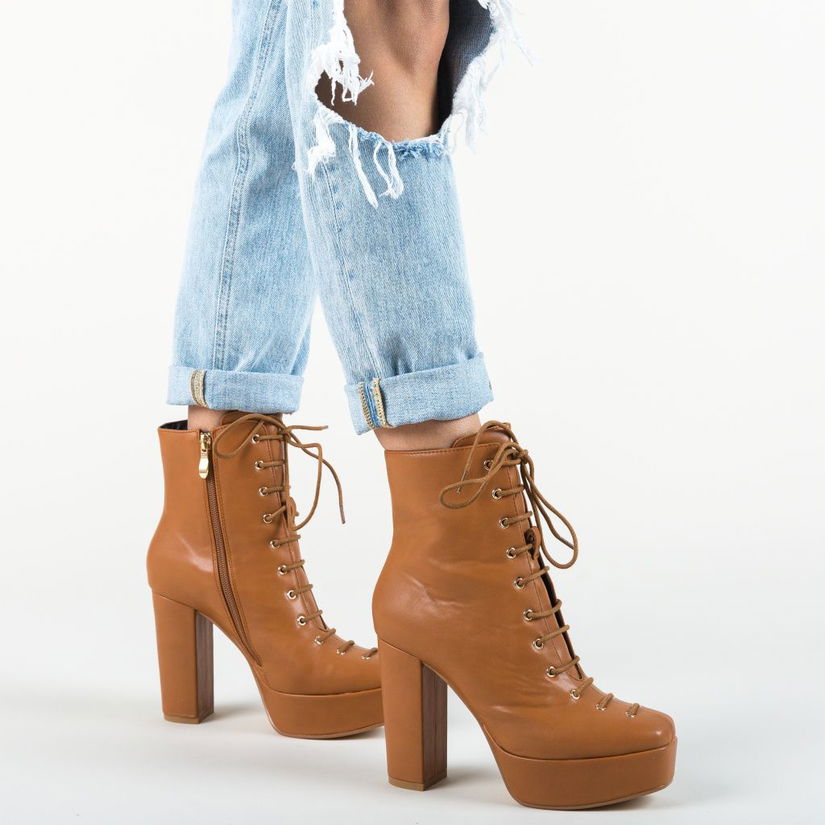 Botine Mindy Camel