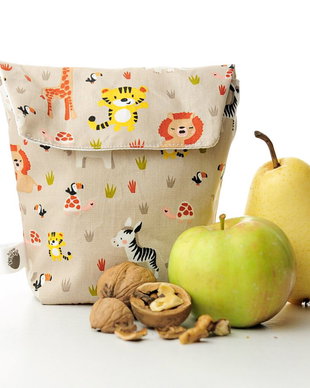 Snackbag lavabil pentru gustari - jungle
