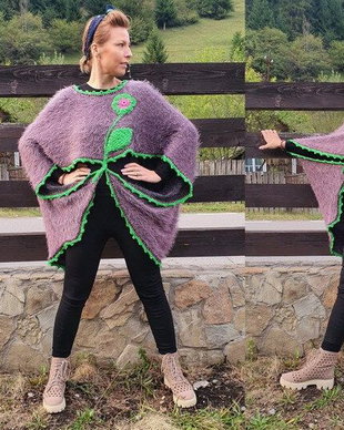 Poncho sau pulover șic
