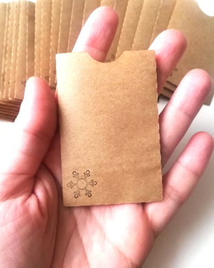 Pungi mini din hartie craft