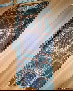 Rochie lungă  casual , cu mâneci lungi