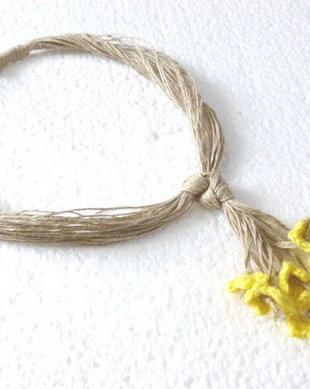 Colier "Spring flowers"